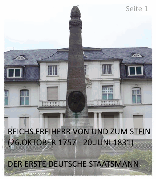 Freiherr von und zu Stein von Peter Klotzbach