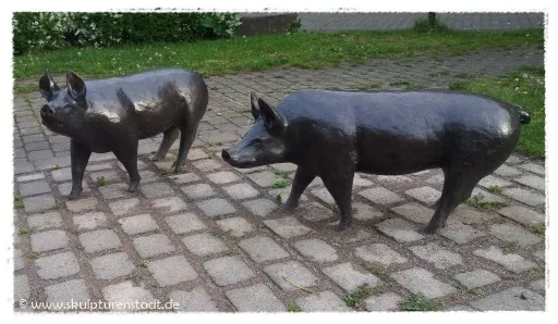 Schweine von Kurt Arentz