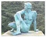 Die Schauende / Fritz Klimsch